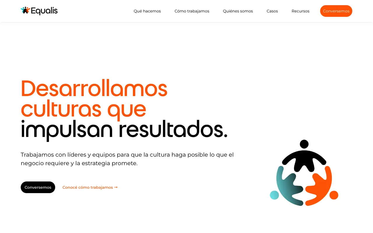 Home del sitio de Equalis Consulting